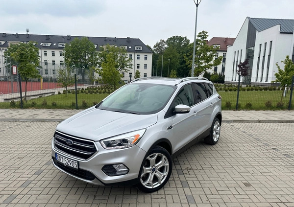 Ford Escape cena 74900 przebieg: 129000, rok produkcji 2019 z Nysa małe 137